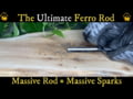Black Beard Fire Ferro Rod