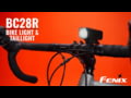 Fenix BC28R Bike Light Set - Feature Overview and Operational Video