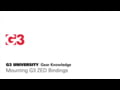 G3 - How to Mount ZED Bindings