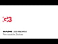 G3 Removable Brakes for ZED Bindings