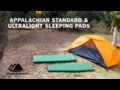 Hyke &amp; Byke Appalachian Standard and Ultralight Sleeping Pads