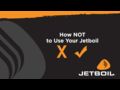 How NOT to Use Your Jetboil