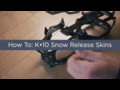 Kahtoola - How To: K-10 Snow Release Skins