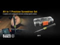 Klein Tools All-in-1 Precision Screwdriver Set with Carrying Case