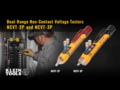 Klein Tools Dual-Range Non-Contact Voltage Testers (NCVT-2P and NCVT-3P)