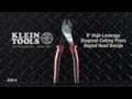 Klein Tools Journeyman High-Leverage Diagonal-Cutting Pliers - Angled Head