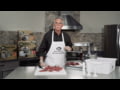 LEM Big Bite Grinder in action grinding meat
