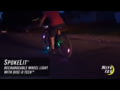 Nite Ize SpokeLit Rechargeable Wheel Light - Disc-O Tech