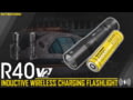 Nitecore R40 v2 1200 Lumen Rechargeable Flashlight Kit