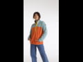 Burton Women's Hearth Fleece Pullover - Trellis/Burnt Ochre