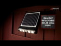 Wagan - Features - In &amp; Out Detachable Solar Wall Light (#8567) - Wireless Solar Floodlight