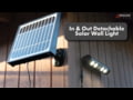 Wagan Unboxing - In &amp; Out Detachable Solar Wall Light (#8567)