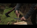 WOOX Rock 62 Full tang balanced knife Walnut