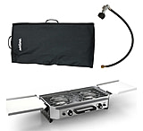 Image of Magma AS Propane Connect Crossover Double Burner Firebox Bundle