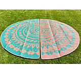 Image of Life Intents Boho Style Bell Tent Floor Matting Cover 19' 6M 641CBFFA