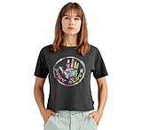 Image of Body Glove Sizzle Relaxed Fit Crop T-Shirt - Black B29A21FE