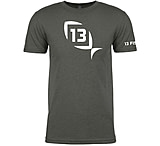 Image of 13 Fishing Classic Gray Lifestyle Logo T-Shirt - Men's