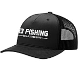 Image of 13 Fishing Facepunch Curved Brim Snapback Ballcap - Men's