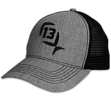 Image of 13 Fishing Gray Matter Curved Brim Snapback Ballcap - Men's