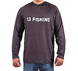 Image of 13 Fishing SUS Performance Long Sleeve Logo Hooded Shirts - Men's