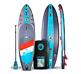 Image of Aquapac Iskiff Pro 10'6 Inflatable Paddle Board - Silver/Teal 4ECD964A