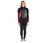 Image of Body Glove EOS 3/2mm Back-Zip Women's Fullsuit - Red/Black 90FFA05A