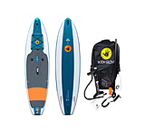 Image of Aquapac Mariner 11' Fishing Inflatable Paddle Board - Emerald/Orange 8932D0FA