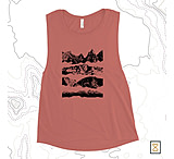 Image of Milk X Whiskey Mountain Lines Tank - Men's