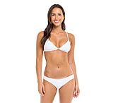 Image of Body Glove Smoothies Evelyn Fixed Triangle Bikini Top - Snow 21E0C509