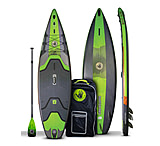 Image of Aquapac Raptor Pro 10'8 Inflatable Paddle Board - Silver/Forest 103A3877