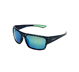 Image of Body Glove Sea Breeze Rectangle Sunglasses - Navy / Green C220200D