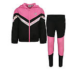 Image of Body Glove Girls' Two-Piece Track Suit - Pink / Black 595B3F1C