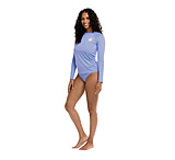 Image of Body Glove Smoothies Sleek Long Sleeve Rashguard - Periwinkle 86FCFD4F