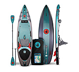 Image of Aquapac Bullet Pro 10'6 Inflatable Paddle Board - Silver/Teal E1795676