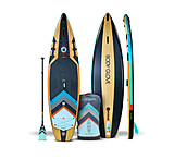 Image of Aquapac 2023 Performer 11' Inflatable Paddle board - Wood/Hematite E7AE0867