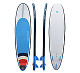Image of Aquapac EZ 8'2 Inflatable Longboard Surfboard - Blue/Green AC53628E