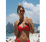 Image of Body Glove Vibez Rimless Shield Sunglasses - Black A132399F