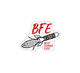 Image of Big Bite Baits 3.5x2.5inch BFE Sticker