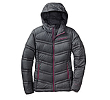 Image of KUIU Outlet Women's Super Down ULTRA Hooded Hunting Jacket in Phantom Size XL CD17A620