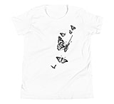 Image of Milk X Whiskey Butterfly Flutter T-Shirt - Youth