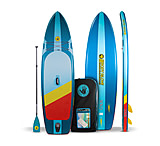 Image of Aquapac Solo Paddle Board 10' 4 - Blue/Yellow EC20B889