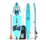 Image of Aquapac Mariner+ 11' Inflatable Paddle Board - Teal/White BEEF403D