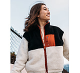 Image of Body Glove Easy Livin' Color Blocked Sherpa Zip-Up - Cream 53719806