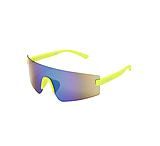 Image of Body Glove Vibez Rimless Shield Sunglasses - Neon Citron 546DCA54