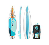 Image of Aquapac Alena 10'6 Inflatable Paddle Board - Blue/Wood DBFA4FEE