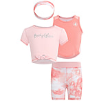 Image of Body Glove Baby Girls' Three-Piece Pink Swirl Set - Pink A9FB0E43