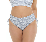 Image of Body Glove Serene High Tide Plus Size Swim Bottom - Serene / Snow EFA821FE