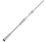 Image of Abu Garcia Veritas Winch Rod, Medium, 1 Piece, Cast, Moderate, 8-17lb. Line 1/4-5/8oz Ti Guides with Zirconium Inserts, Eva Handle
