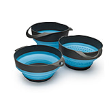 Image of Adventure Medical Kits 3-Piece Flat Pack Bowls &amp; Strainer Set