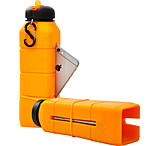 Image of Acecamp Sound Bottle Orange Holds 26 Fl Oz Silicone